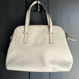 Kate Spade taupe grey purse